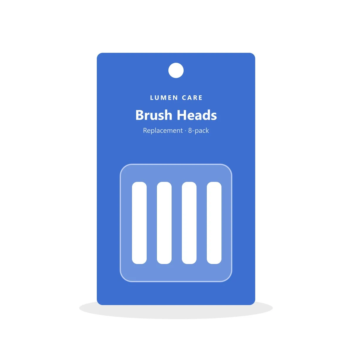Lumen Care Lumen Care Electric Toothbrush Replacement Heads 8-Pack – UPC 208417301035